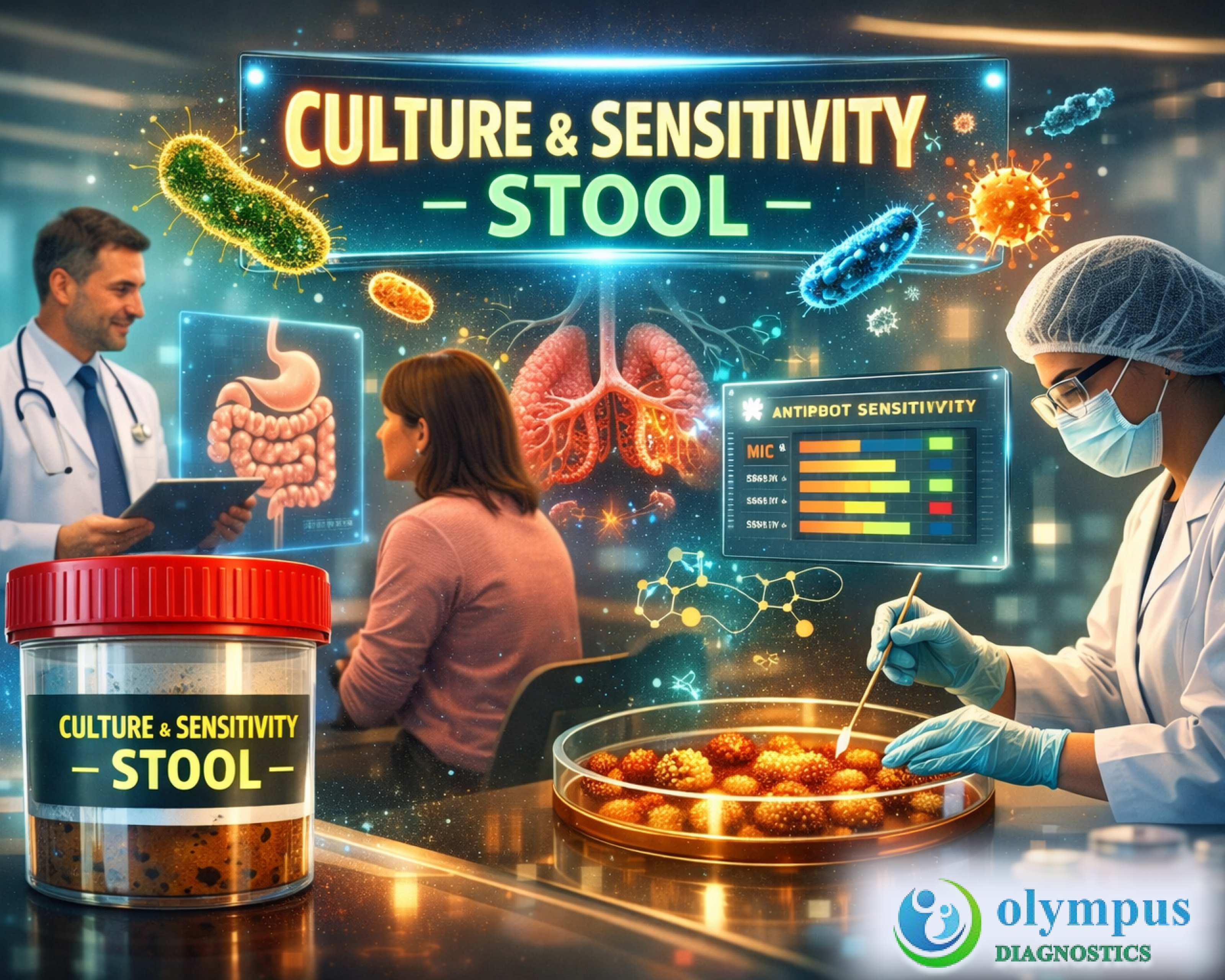 CULTURE & SENSITIVITY - STOOL