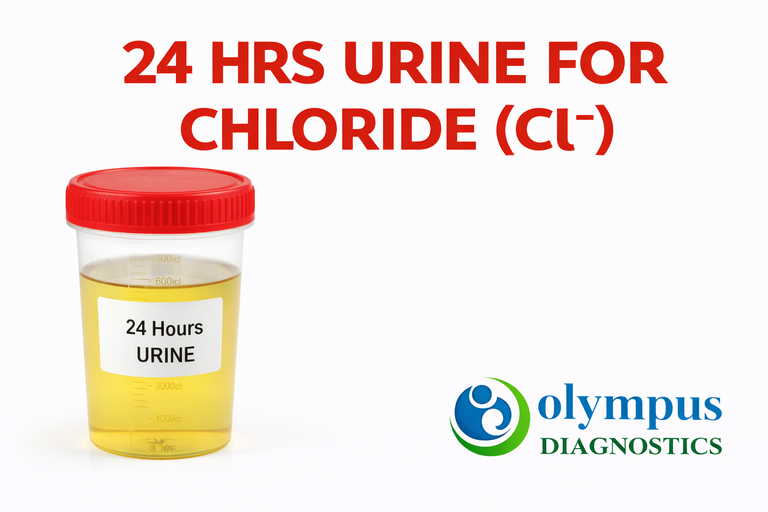24 HRS URINE FOR CHLORIDE(Clo2)